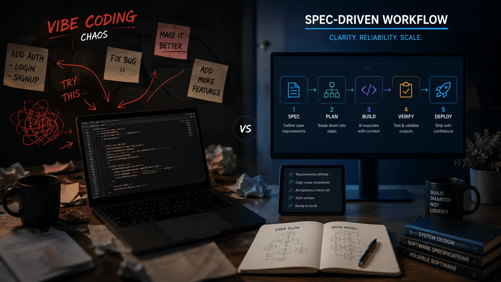 Stop Vibe Coding and Build Spec Driven AI Workflows
