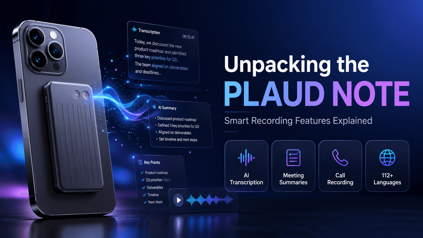 Unpacking the Plaud Note: Your Guide to Smart Recording Features