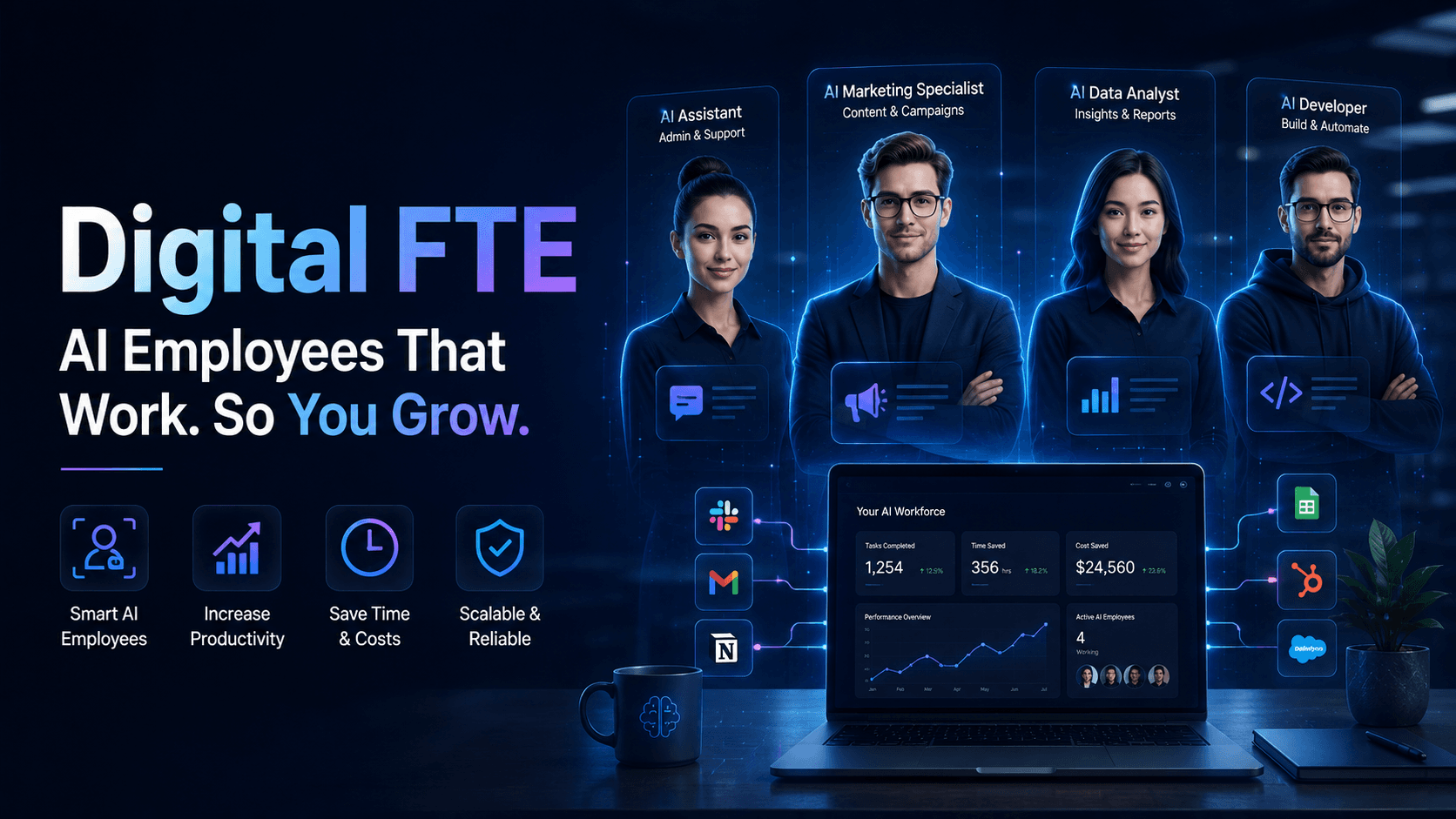 Understanding the Digital FTE and How Smart Virtual Workers Handle End-to-End Tasks