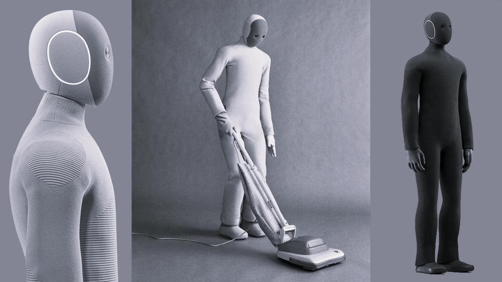 Humanoid robot performing home chores