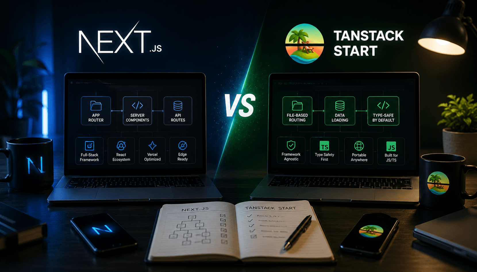 Next.js vs TanStack Start 2026: Type Safety & Portability