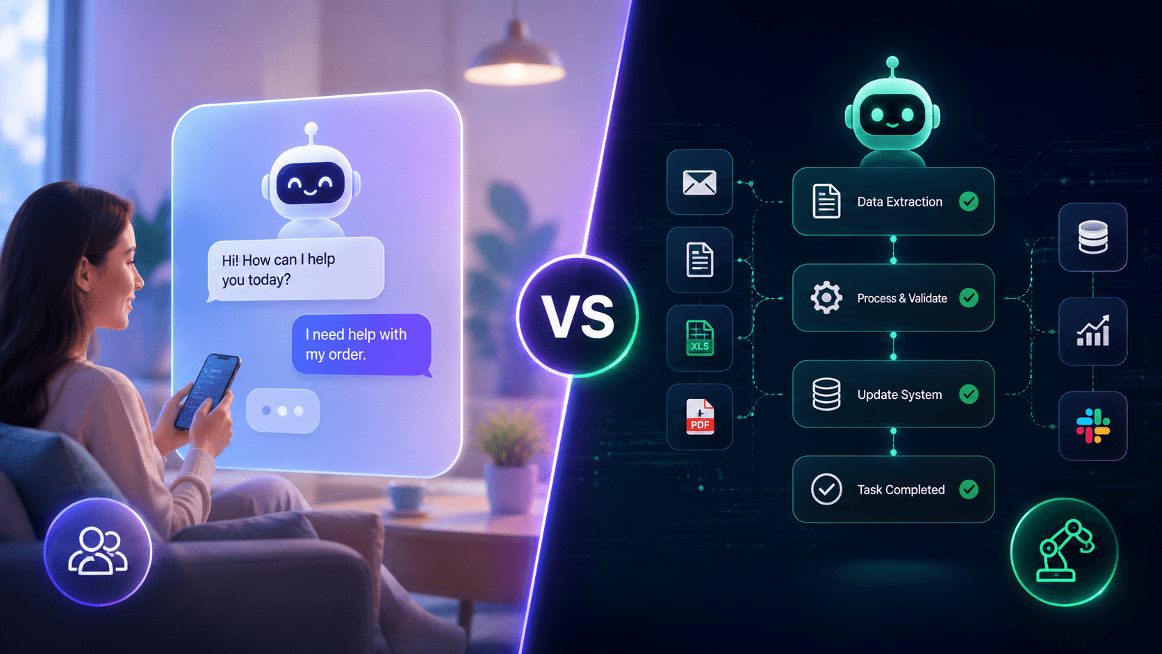 Front-Office Chatbots vs Back-Office Digital FTE Systems